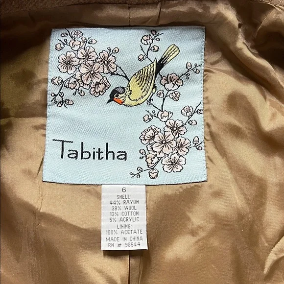 Tabitha Ruffled Wool Blend Jacket - Picture 4 of 5